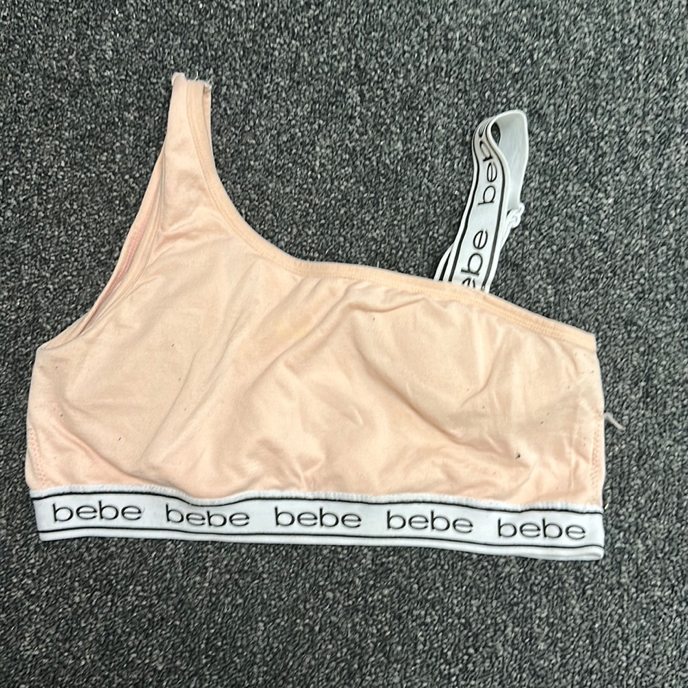 Bebe sports bra large